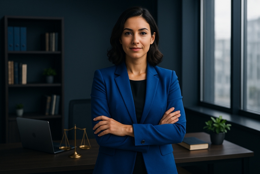 Portrait of Naomi Arbabi, founder of Envision Law Corp